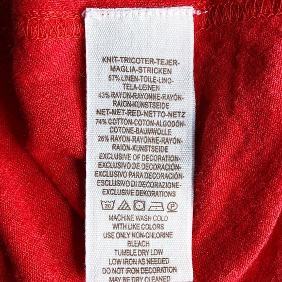 Free People Top Tank Meant to Be Red Size XS (Z14) - Picture 8 of 8